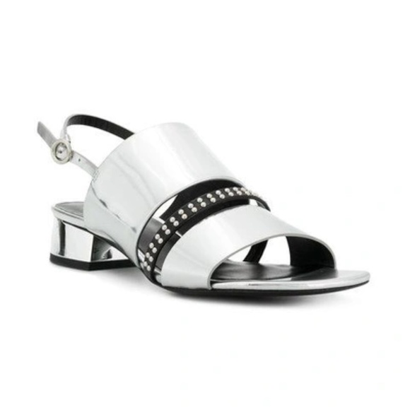 3.1 PHILLIP LIM Drum Studded Slingback Sandal - 39.5 - Picture 1 of 4